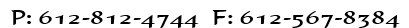 P: 612-812-4744  F: 612-567-8384